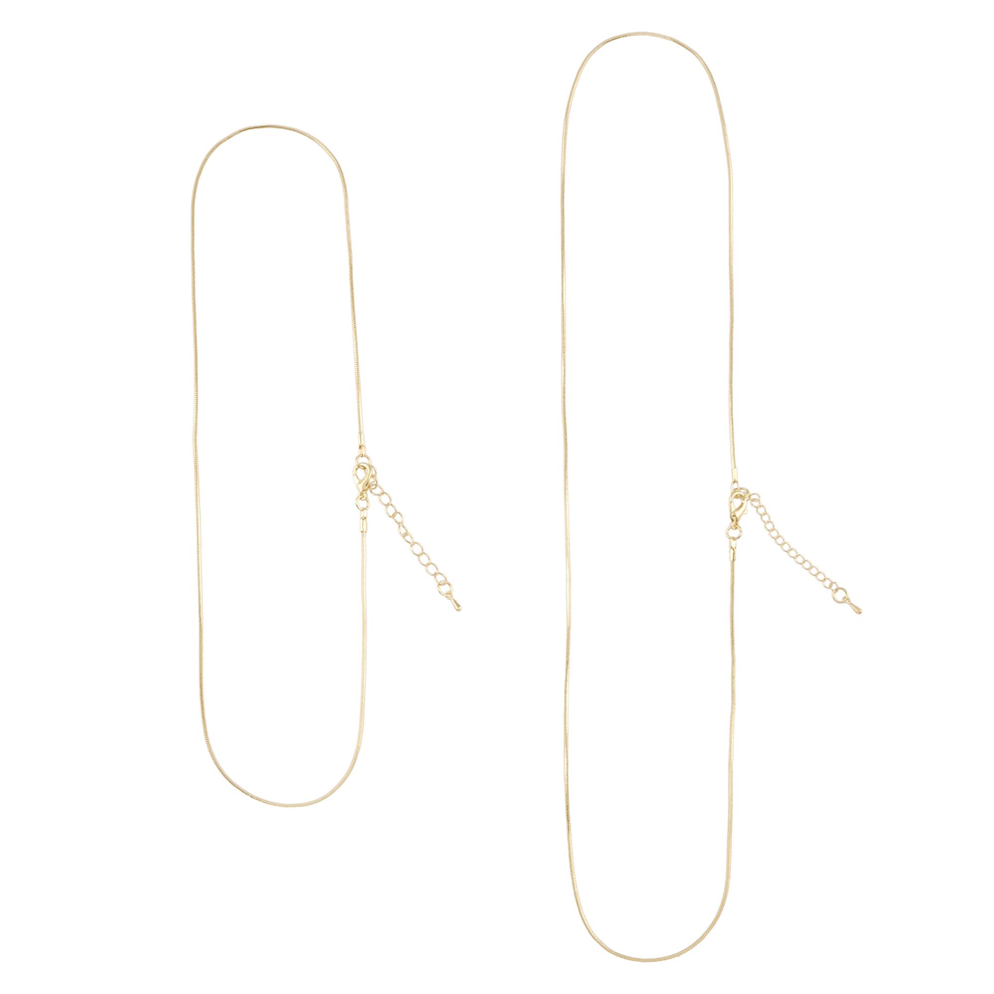 Snake Necklace Chains by Bead Landing